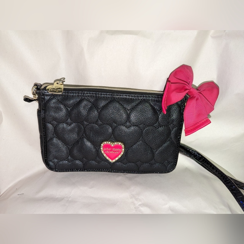 Betsey Johnson BLK purse